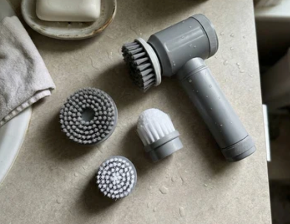 ShineLab Spin Pro – Cepillo Eléctrico Giratorio con Diferentes Cabezales