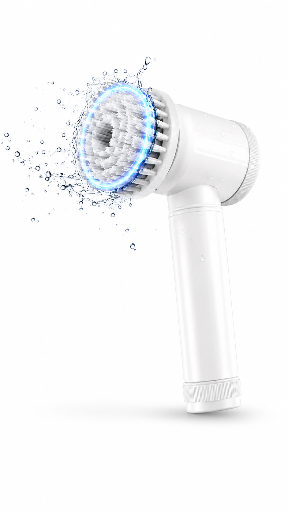 ShineLab Spin Pro – Cepillo Eléctrico Giratorio con Diferentes Cabezales
